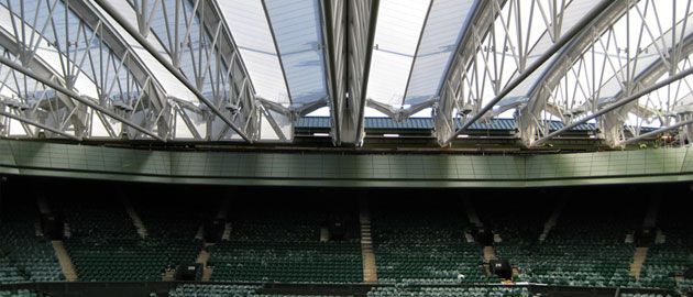 Barnshaws provided 66 sections of precision curved steel for Centre Court at Wimbledon